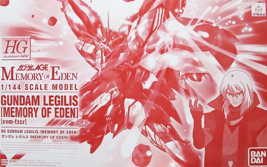 Gunpla Rise Of Gunpla Gundam Age Hg Gundam Legilis Memory Of