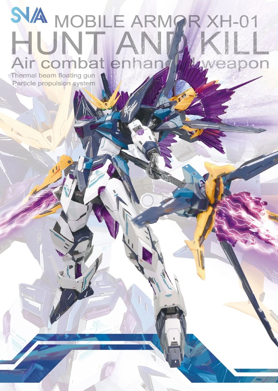 Model Kits Rise of Gunpla Marques Tierces | Mobile Armor Xh-01 Hunting Falcon - Hunt And Kill (Snaa)