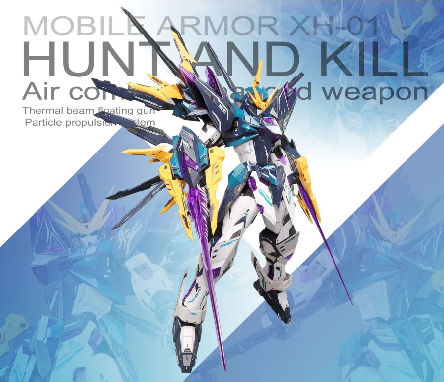 Model Kits Rise of Gunpla Marques Tierces | Mobile Armor Xh-01 Hunting Falcon - Hunt And Kill (Snaa)