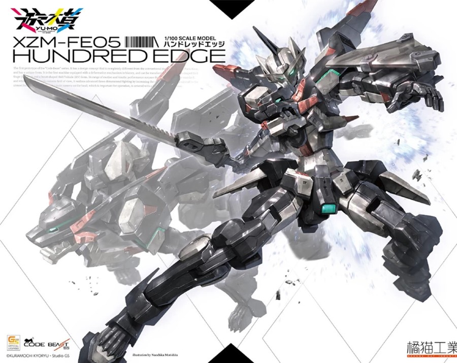 Model Kits Rise of Gunpla Marques Tierces | Xzm-Fe05 Hundred Edge - Code Beast 1/100